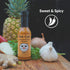 6 Pack Papaya Pequin Passion Natural Hot Sauce by Fat Cat Gourmet | Savory Caribbean Inspired Fruit Sauce for Seafood