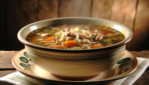 6 6.25 oz A Blend Above Italian Minestrone Soup Mix - Servings, Hearty Vegetable Gourmet Dry Soup Blend, Just Add