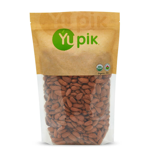 Yupik Organic Raw European Almonds, 2.2 lb, Non-Gmo, Vegan, Gluten-Free, Good Source