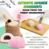 Fusion Select Mochi Daifuku Snacks - Traditional Japanese Rice Cakes with Filling, Chewy and Soft Texture (Lychee)