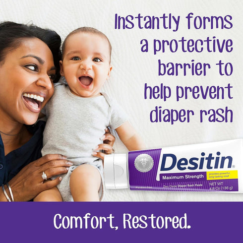 2 oz (Pack 8) DESITIN Maximum Strength Original Paste