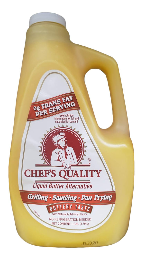 Chef's Quality : Liquid Butter Alternative 1 Gallon (2 Pack)