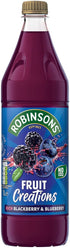 Robinsons Rich Blackberry & Blueberry Fruit Squash, 1L