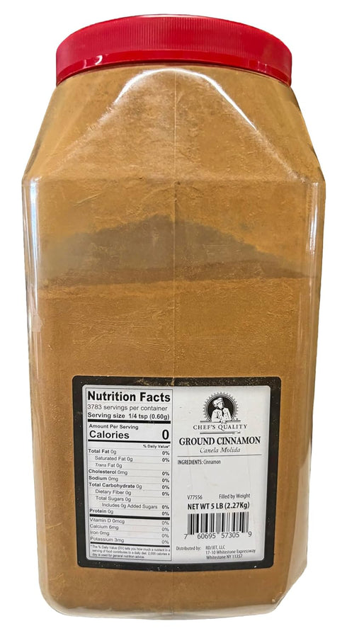 Chef'a Quality 5 LB Chef's Quality Cinnamon Ground