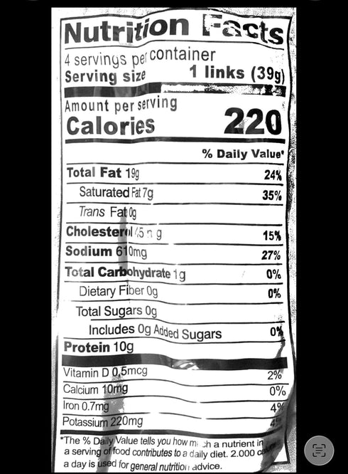 Generic 4 pack. 5.5 oz 2 PACK Chorizos Quijotee. chorizos per