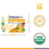Tipson Organic Turmeric Variety Sampler - 6 Flavors (60 Tea Bags), Herbal Tea Infusions, USDA Organic