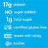 17g Pack, 8 oz. 3 Count NuTrail Protein Nut Granola Cereal, Variety No Sugar Added, Keto, Low Carb, Gluten Free, Grain