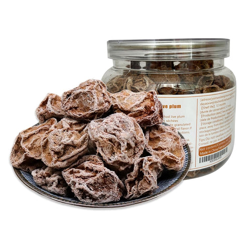 SPFLAUFR Salty and Sweet Dried Plum8.7oz Crack Seed Plum Preserved FruitSweet and Sour