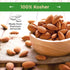 2Lb Sincerely Nuts Roasted Whole Unsalted Almonds No Shell - Bag - Incredibly Tasty - Sealed for Freshness - Healthy