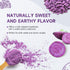 8oz (227g) 100% Soeos Purple Sweet Potato Powder, - Natural, Vibrant for Smoothies, Baking & Cooking, Resealable Bag