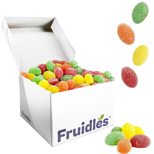 Fruidles Easter Sour Jelly Egg Unwrap Candy Treats, Fun and Festive Holiday