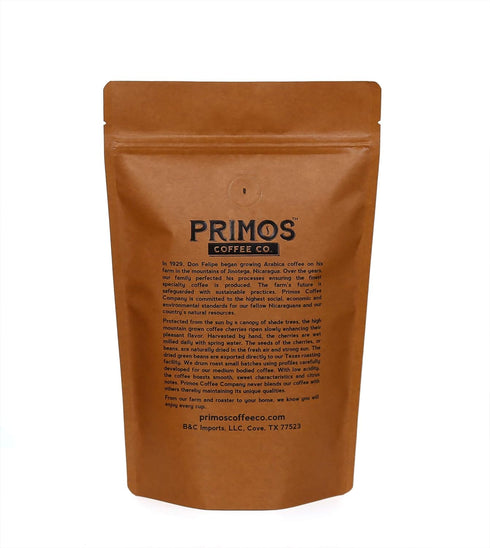12 Oz) French Press Specialty Coffee, Coarse Ground, Primos Coffee Co (Medium Roast