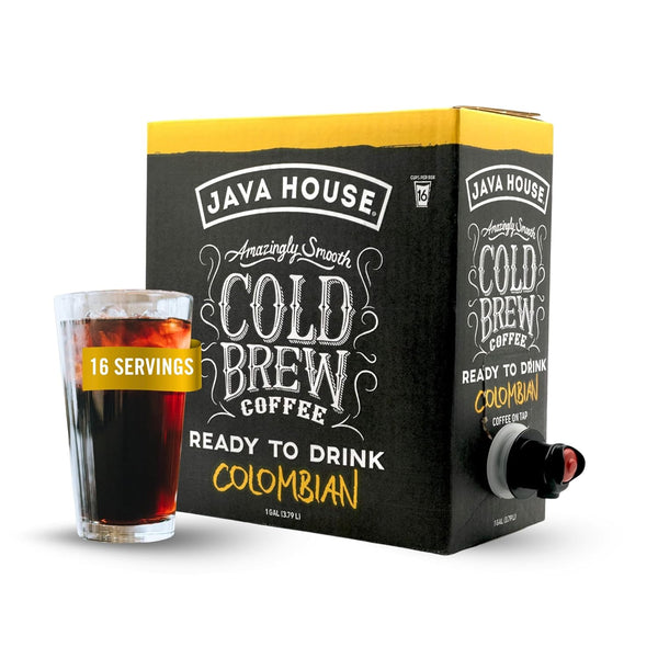Java House Cold Brew Coffee on Tap Premium 100% Arabica Medium Roast