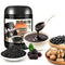 xapuo Black Sesame Paste Instant Meal 500g Jar, 7 Ingredients, Ready With Hot