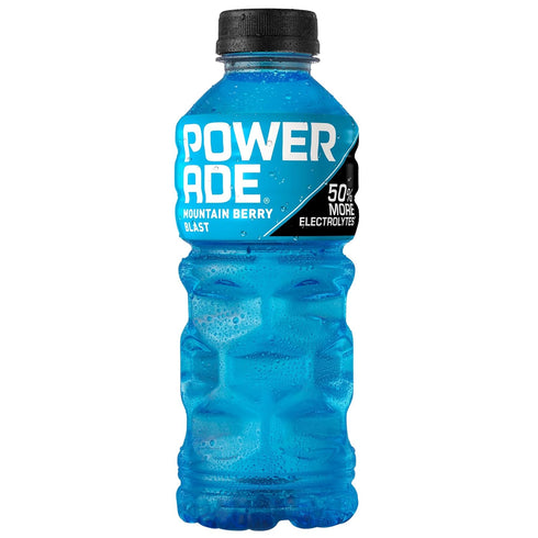 20 Oz POWERADE Mountain Berry Blast Sports Drink, Fl