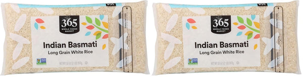 365 by Whole Foods Market, Indian Basmati White Rice, 32 Ounce (Pack