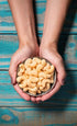 Marvelous 1LB Roasted Salted Cashews Bag Cashews