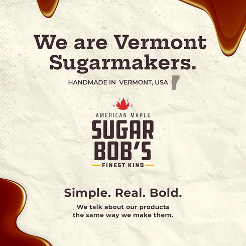 Sugar Bob's Finest Kind Smoked Maple Syrup - Travel Size, 2 oz