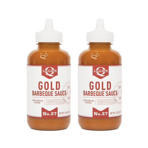 Lillie's Q - Gold Barbeque Sauce, Gluten-Free, Non-GMO, No Preservatives, Gourmet Mustard