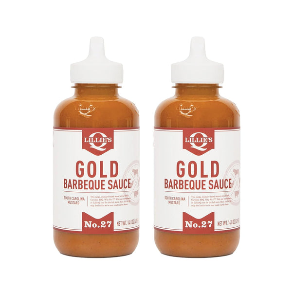 Lillie's Q - Gold Barbeque Sauce, Gluten-Free, Non-GMO, No Preservatives, Gourmet Mustard