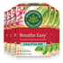 Traditional Medicinals Tea, Organic Breathe Easy with Eucalyptus Mint, Promotes Respiratory Health,