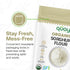 2lb Quay Naturals Organic Sorghum Flour - Organic Jowar Flour - Made With Gluten Free Sorghum Whole Grain - Non GMO
