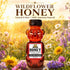 (12 oz) Weeks Honey Farm Wildflower Honey - Pure, Raw, Unfiltered, Gluten Free, Kosher, and Rich in Nutrients