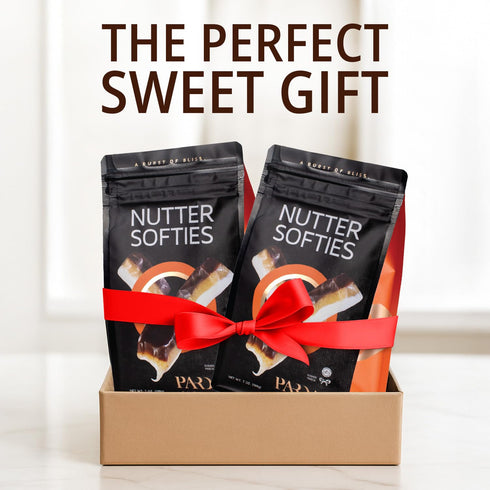 7oz Packaged PARDAS Nutter Softies, Soft & Chewy Nut Butter Snacks, Perfect for Breakfast, Dessert or On the Go