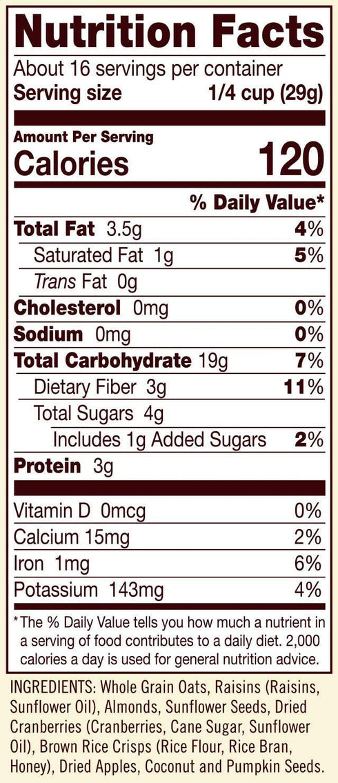 16 OZ (Pack 2) Bob's Red Mill Gluten Free Muesli Cereal