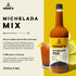 Pack 1 (33.8 Oz) Momo's Michelada Mix - Tomato-Free, Vegan, Lemon-Based, Central American-Inspired Refreshing Fiesta