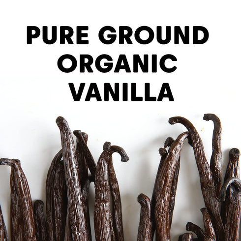 100% (14 Wilderness Poets, Pure Vanilla Powder - Organic Ground Vanilla Beans - Tahitian Variety, Grade A | Potent