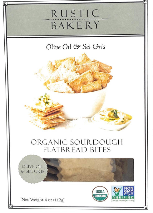 Generic 4 oz Rustic Bakery Crackers Organic Rosemary Sourdough Gourmet Flatbread Bite Size Twice Baked Variety Bundle |