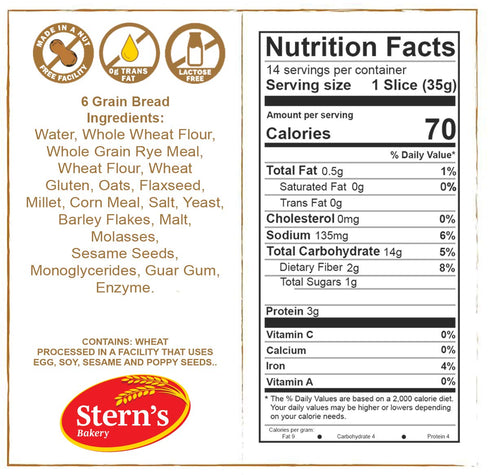 3 (1) 12 (1) 6 (1) 100% 16 oz 3 Whole Grain Bread | Sandwich Bread | Flavor Variety Bundle | Grain Bread Grain Bread