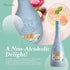 25.3oz (2 Pack) Tuscanini Sparkling Moscato Grape Juice, | Non Alcoholic Italian Moscato | Elegant Champagne Bottle |