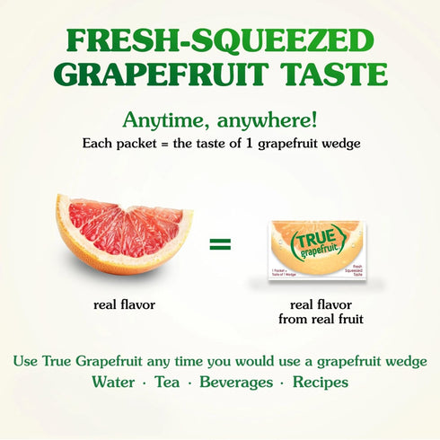 500ct (Pack 1) 0 Packets Packets True Grapefruit of - Water Enhancer - Bulk Dispenser - Calorie Drink Mix For Water