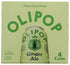 4pk, 12 OLIPOP Ginger Ale Prebiotic Soda FZ