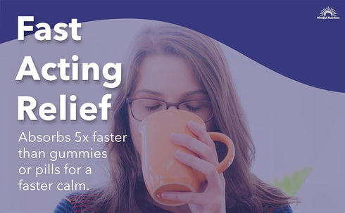 40 Mindful Nutrition Mindful Calm Sugar Free Hot Chocolate Mix - Servings - Anti-Stress Drink Mix Powder Sleepy Cocoa