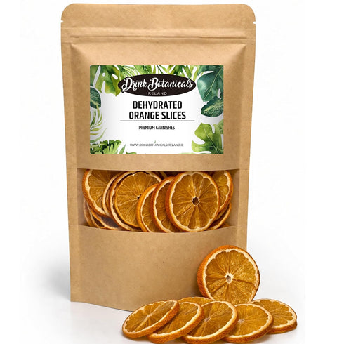 Dehydrated Dried Orange Slices | Orange Wheels | 45 + Servings Approx