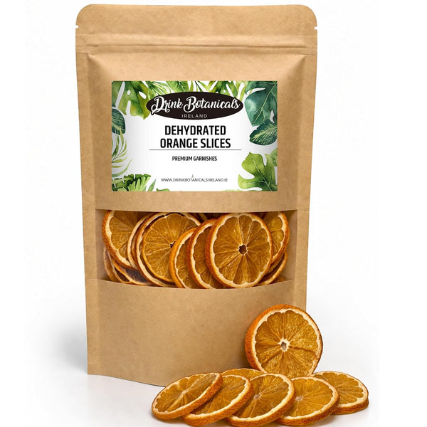 Dehydrated Dried Orange Slices | Orange Wheels | 45 + Servings Approx