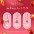 (2) 5 2 (2 Pack, Triple Scoop - Premium Strawberry Ice Cream Mix For Ice Cream Maker. Simple, Easy, Delicious. From