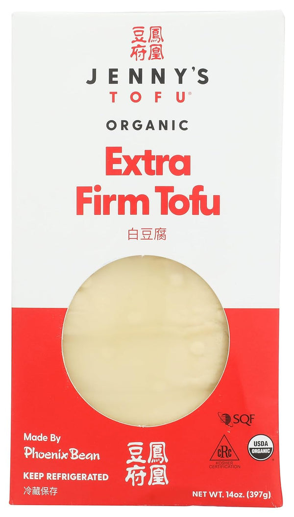 JENNY'S TOFU JENNYS TOFU Organic Extra Firm Tofu, 14 OZ