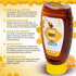 16 oz. 100% Dependable Food Raw Honey - Squeeze Bottle - Pure, Raw, All Natural, Wildflower Honey - Hive to Bottle