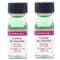 LorAnn Oils Super Strength Flavoring, Crème de Menthe, Pack of 2, 0.125 fl oz, Bold Natural Flavors