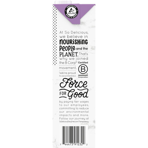 SO DELICIOUS 1 Dairy Free Shelf-Stable Coconutmilk, Unsweetened, Vanilla, Vegan, Non-GMO Project Verified, Quart
