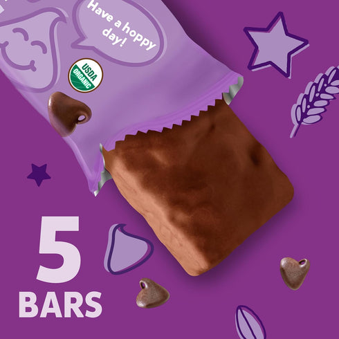 5 Annie's Chocolate Dipped, Chewy Chocolate Chip Granola Bars, ct