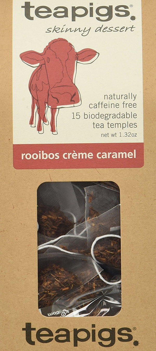 Teapigs Rooibos Crme Caramel Tea Bags Made With Whole Tea Leaves, Natural