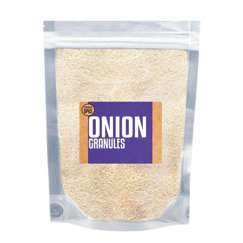 17 oz Essential Spice Granulated Onion, Bold, Savory & Slightly Sweet Flavor Coarse Ground Onion for Seasoning Blends