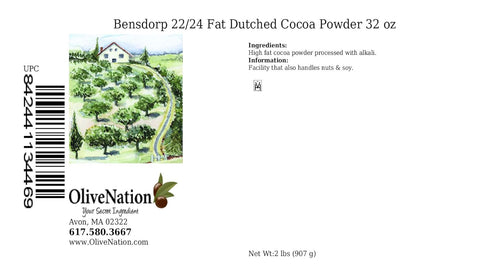 22/24 32 Bensdorp Fat Dutched Cocoa Powder from OliveNation - ounces