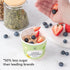 6 Pack Mylk Labs Apple Cinnamon Protein Oatmeal Cups, Whole Grain, Low Sugar, High Fiber Breakfast with Superfoods