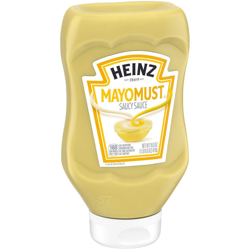 (16.6 oz Heinz Mayomust Mayonnaise & Mustard Sauce Mix Bottle)